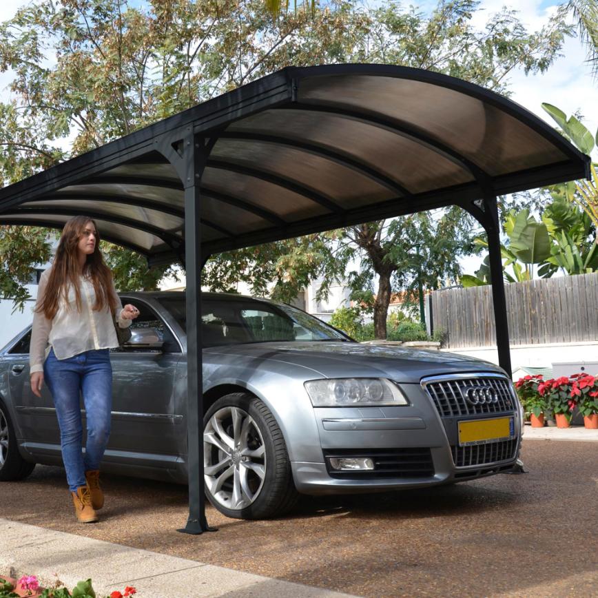 Carport, Vitoria 5000, Antracitgrå